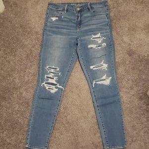 American Eagle Jeans - Faux Distress Details